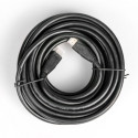 Cable HDMI v2.0 10m. gilded