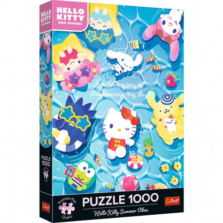 TREFL HELLO KITTY Premium Plus Puzzle, 1000 pcs