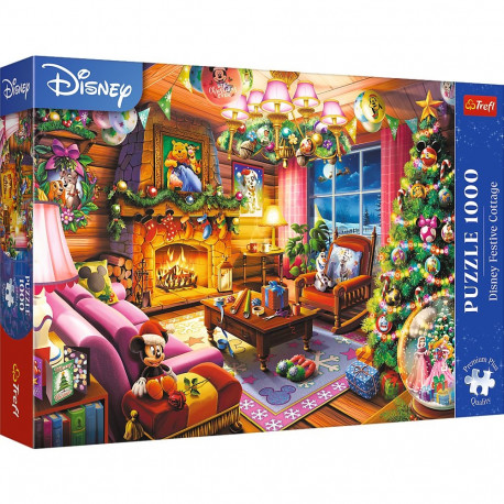 TREFL DISNEY Premium Plus Puzzle Festive Cottage, 1000 pcs