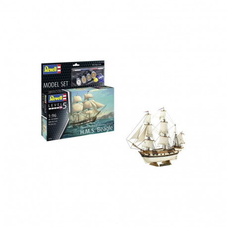 Model plastikowy h.m.s.beagle