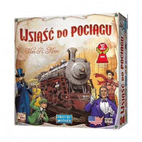 Gra wsiąść do pociągu usa