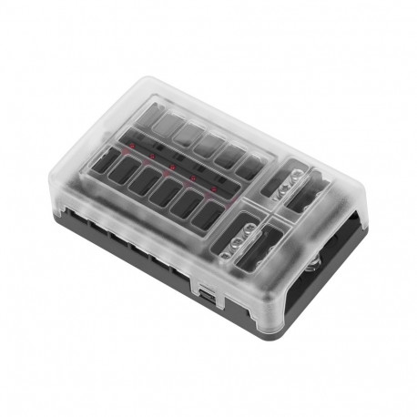 FB-12 kaitsmekarp negatiivse siiniga ja LED-iga