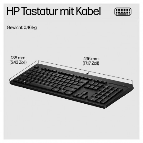 "HP 125 USB KEYBOARD UKRAINIAN"
