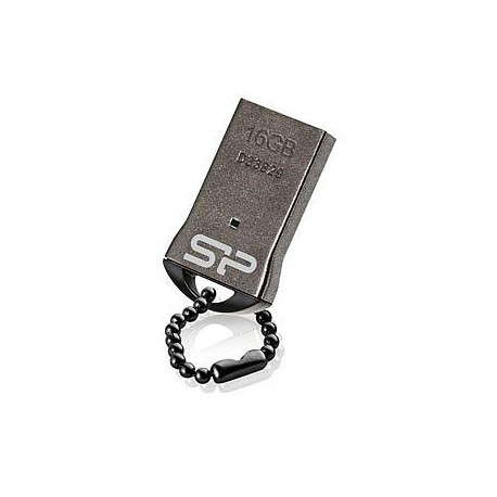 Silicon Power 16GB Touch T01 черная флешка