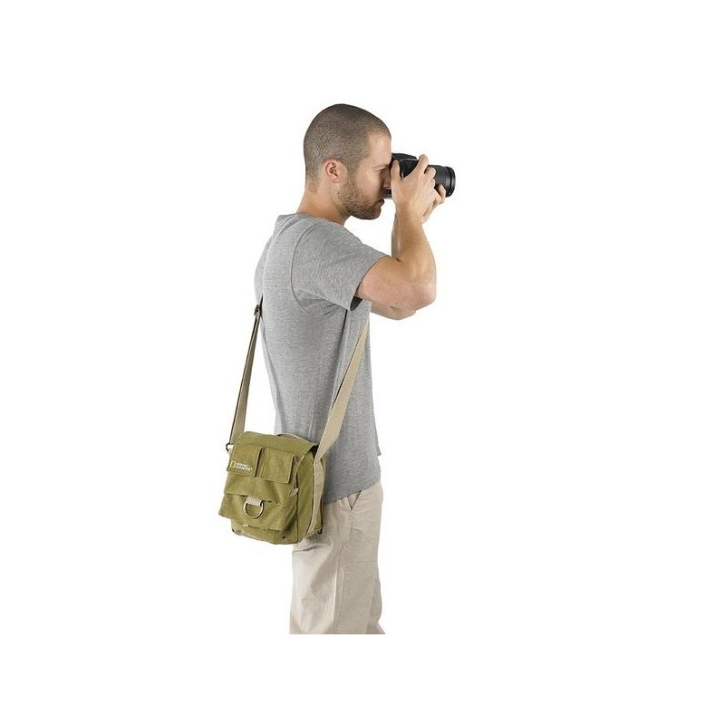 National Geographic Small Shoulder Bag, khaki (NG2344) - Camera 