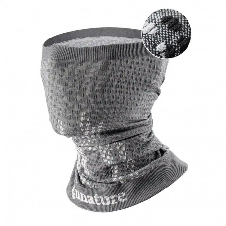 Qunature 11230014001 ski scarf, sports bandana, universal size - gray