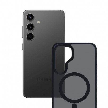 3mk Smoke MagCase with MagSafe for Samsung Galaxy S24 - semi-transparent