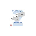 CLUB3D 2-Pack USB C Charger 30 Watt Whit