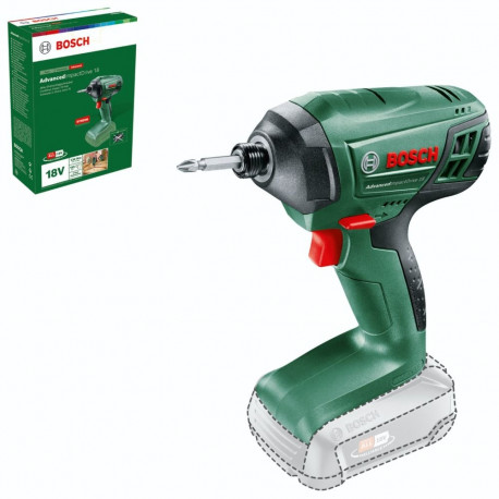 Bosch Advanced ImpactDrive 18 Akumuliatorinis smūginis raktas, be akumuliatoriaus ir kroviklio