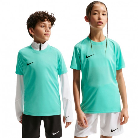 Koszulka dla dzieci Nike Dri Fit Park VIII turkusowa HV8182 354 S