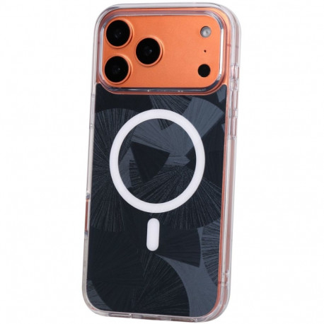 Mobiili tagakaas Setty iPhone 17 Pro Flash Magsafe, must