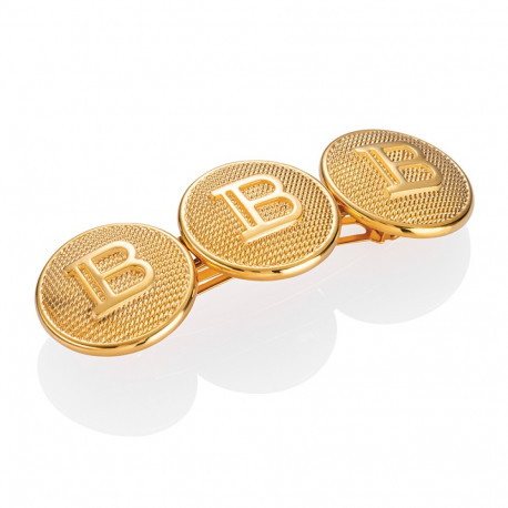 BALMAIN HAIR juukseklamber / 18K Gold Plated Barrette Pour Cheveux