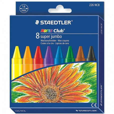 Wax crayon super jumbo 8x14mm