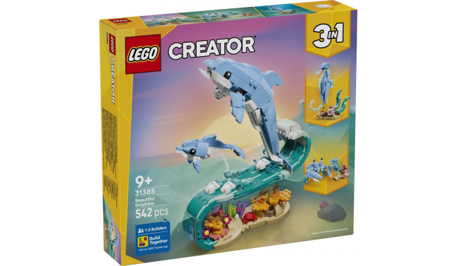 LEGO Creator Mereloomad: ilusad delfiinid