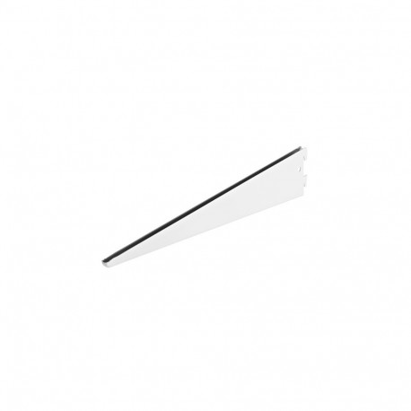 BRACKET DOUBLE SLOT 470 mm valge