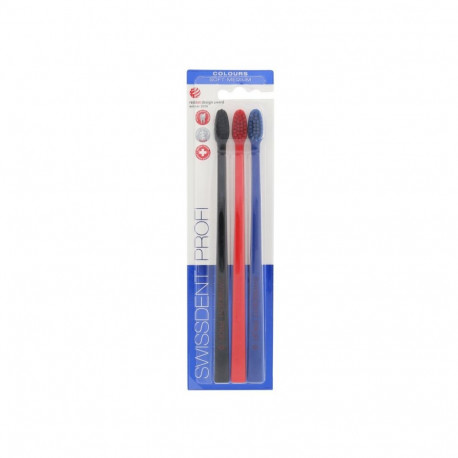 Swissdent Profi Colours Trio (3ml) (Black, Red, Blue)
