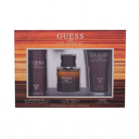 GUESS Guess 1981 Los Angeles Eau de Toilette (100ml) (Edt 100 ml + Shower Gel 200 ml + Deodorant 226