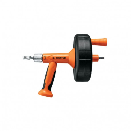 Kanalisatsiooni puhastuse tross vändaga 7,6m (terassüdamikuga) Truper®