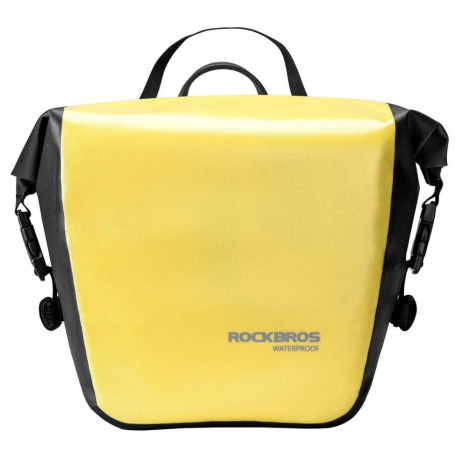 Rockbros Rockbros AS-003-1Y waterproof bicycle bag with shoulder strap, front/rear mounting, 10-14l 