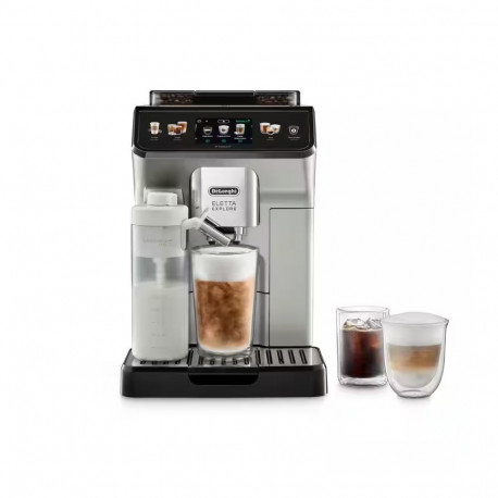 Delonghi | Coffee Maker | Eletta Explore ECAM450.65.S | Pump pressure 19 bar | Built-in milk frother