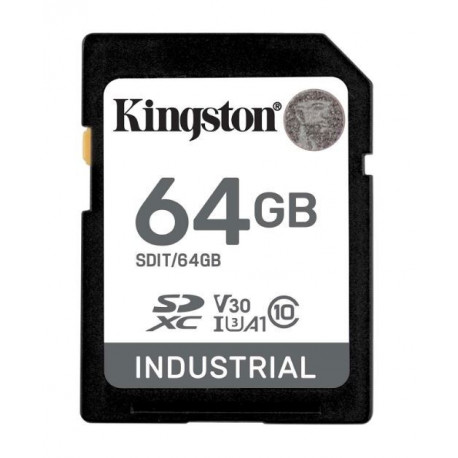 Memory card microSD 64GB CL10 UHS-I Industrial