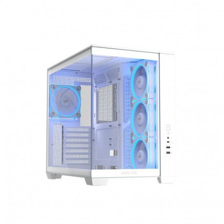 Computer Case - ASUS A32 PLUS TG ARGB ATX Micro ATX Mini-ITX White