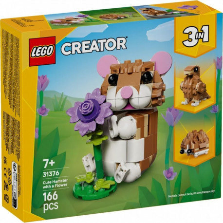 creator 31376 armas hamster lillekesega klotsid