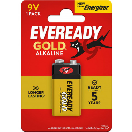 Energizer battery Eveready Gold 9V CP1