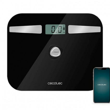 Digitaalsed Vannitoakaalud Cecotec EcoPower 10200 Smart Healthy LCD Bluetooth 180 kg Must