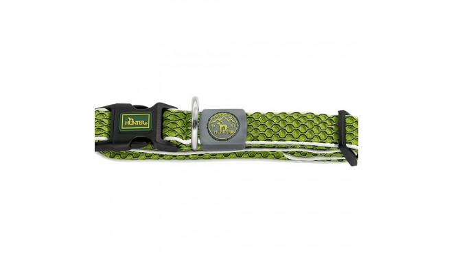 Dog collar Hunter Basic Thread Lime 20
