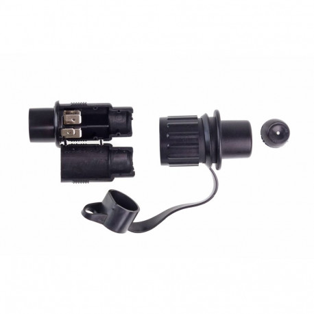 3 kontaktiline haagise pistik plastik