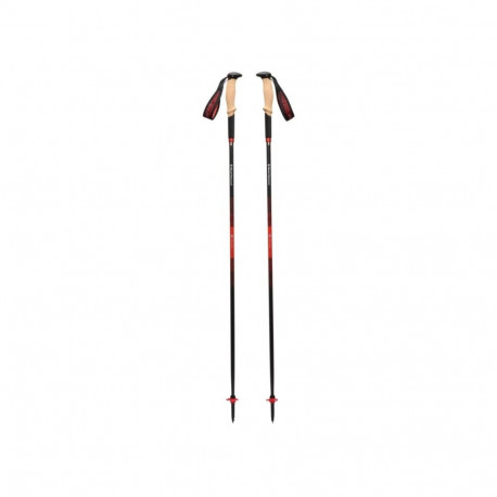 Treckingstöcke Pursuit Carbon Z (anthrazit/orange, 1 Paar, 120 cm)
