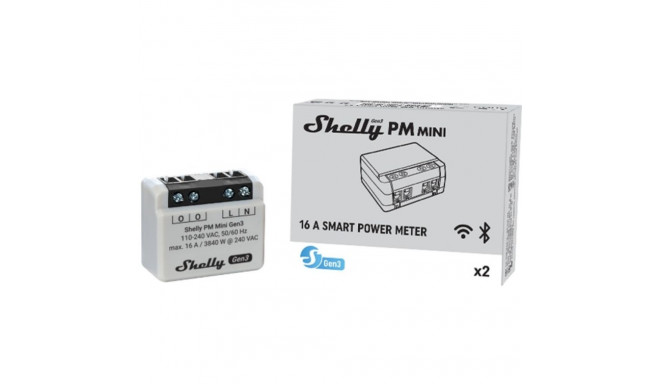Shelly Plus PM Mini Gen.3 WLAN BT, measuring device