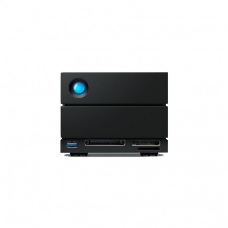 LaCie 2big Dock v2 disk array 60 TB Desktop Black