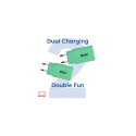 CLUB3D 2-Pack USB C Charger 30 Watt Whit