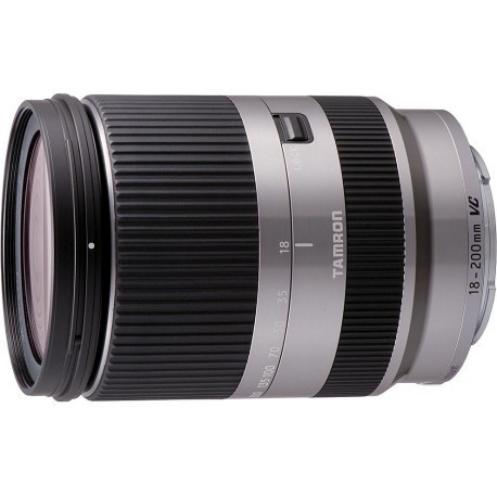 Tamron 18-200mm f/3.5-6.3 DI III VC objektiiv Sony E, hõbedane