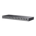 Switch|TP-LINK|Omada|TL-SG2016P|16x10Base-T / 100Base-TX / 1000Base-T|PoE+ ports 8|120 Watts|TL-SG20