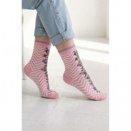 SOKISAHTEL Pierre Mantoux CHRISTIAN roosa lillelised sokid 458, 662