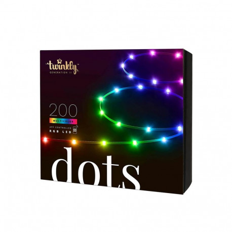 Twinkly Dots - 200L RGB, 10m , Transparent