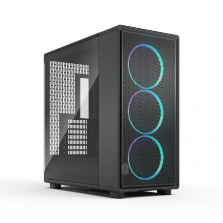 Fractal Design Epoch XL korpus must TG RGB hele toon ATX toiteplokk kaasas ei