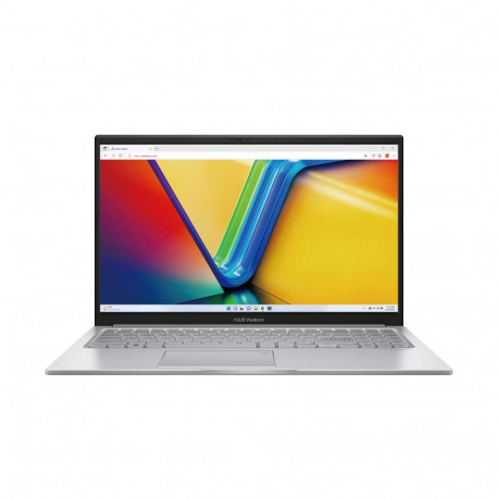 Asus Vivobook 15 jahe hõbedane 15,6" IPS FHD 1920 x 1080 pikslit matt Intel Core 5 120U 16 GB DDR4 p
