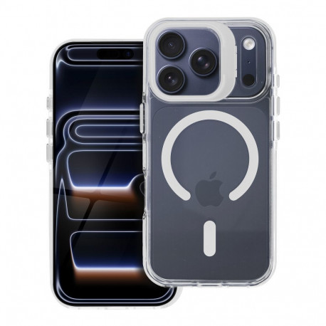 Case for Samsung S26 ULTRA Lens Mag Cover compatible with MagSafe white