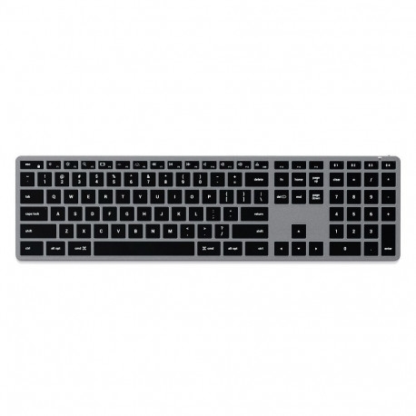 Wireless keyboard QWERTY Satechi Slim X3 ST-BTSX3M space gray