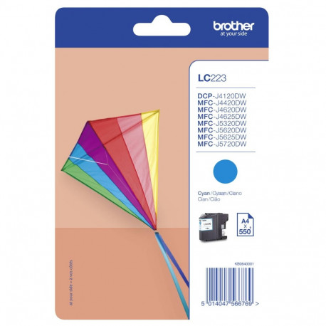 Tinte Brother LC-223C Cyan