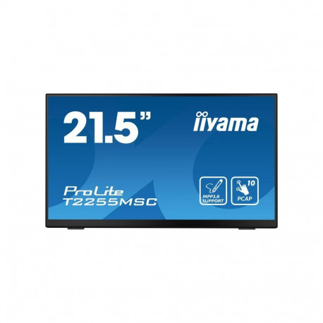 Monitor - iiyama ProLite T2255MSC 22" Touchscreen 10-Point Full HD Black