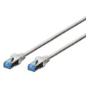 "DIGITUS Patchkabel Cat5e SF/UTP Ste. RJ45 5,00m grau Polybeutel"