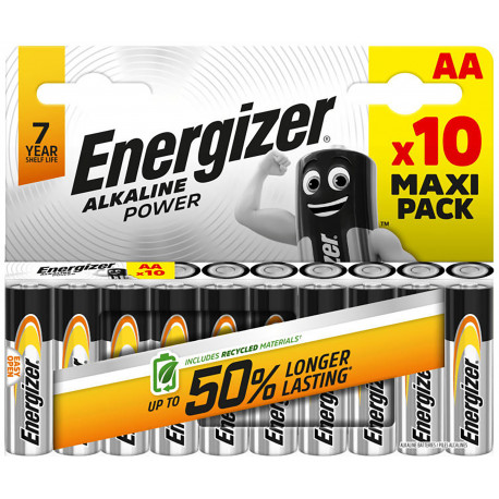 Energizer battery Alkaline Power AA CHP10
