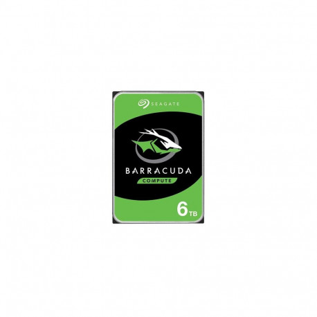 Seagate Barracuda 6TB internal hard drive 5400 RPM 256 MB 3.5" Serial ATA III