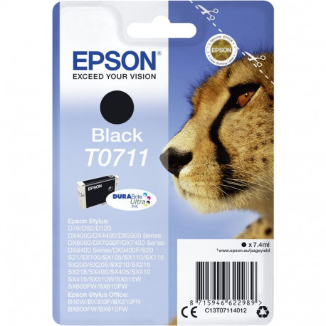Epson Ink Black Schwarz T0711 (C13T07114012)