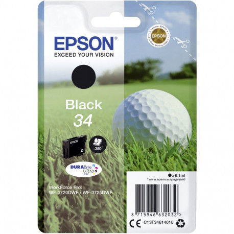 Epson Ink Black Schwarz (C13T34614010)